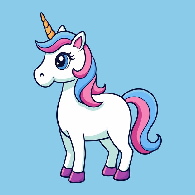 Ilustración de vector de unicornio
