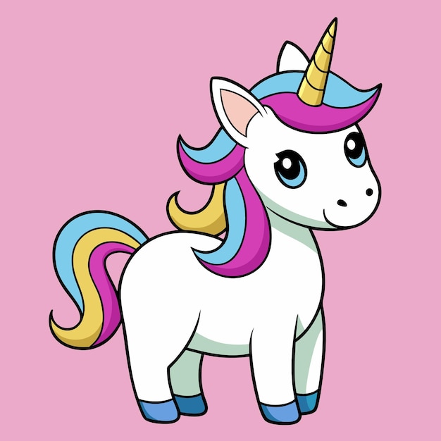 Ilustración de vector de unicornio