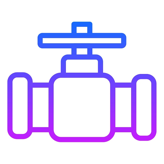 Ilustración del vector de la válvula