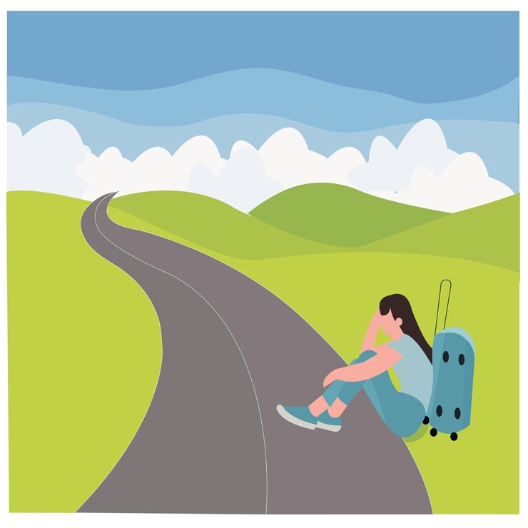 Vector ilustración de vector de viaje