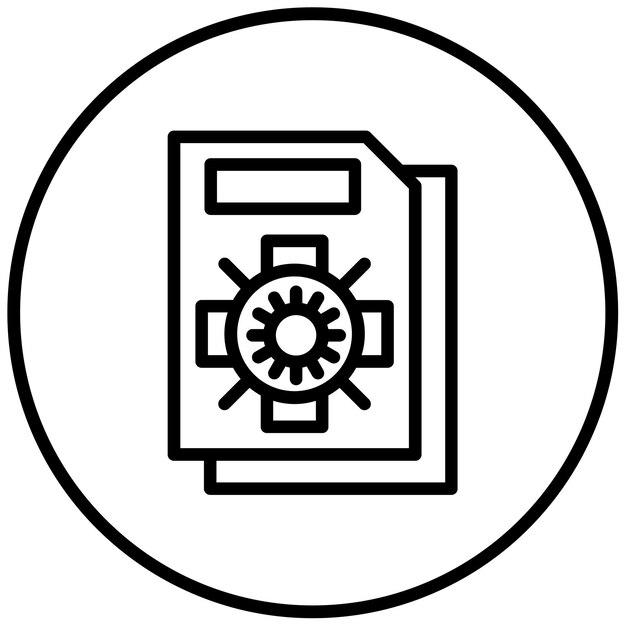 Ilustración del vector de vigilancia de la enfermedad