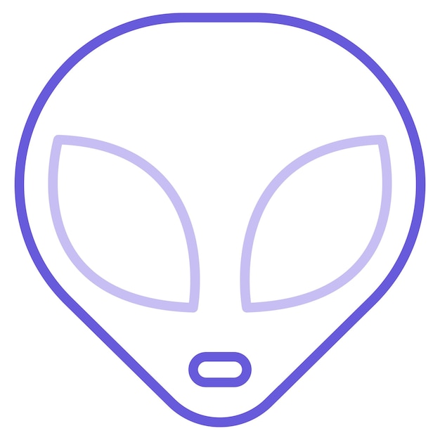 Ilustración de vectores extraterrestres