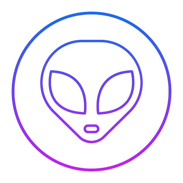 Ilustración de vectores extraterrestres