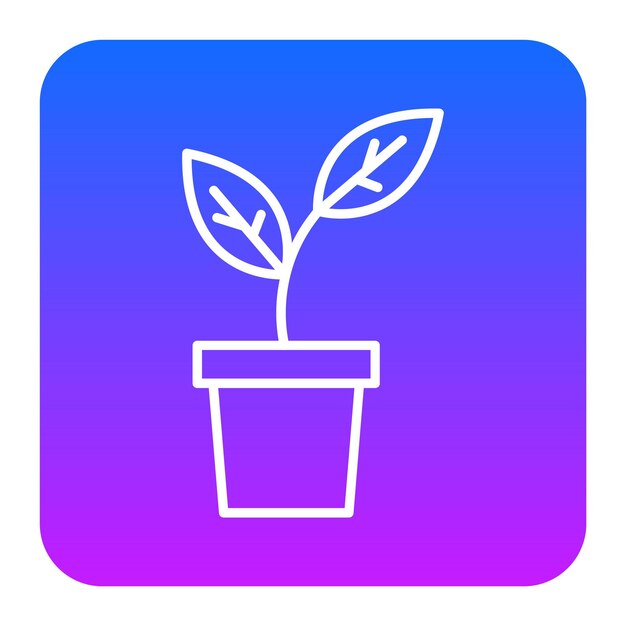 Ilustración de los vectores de las plantas