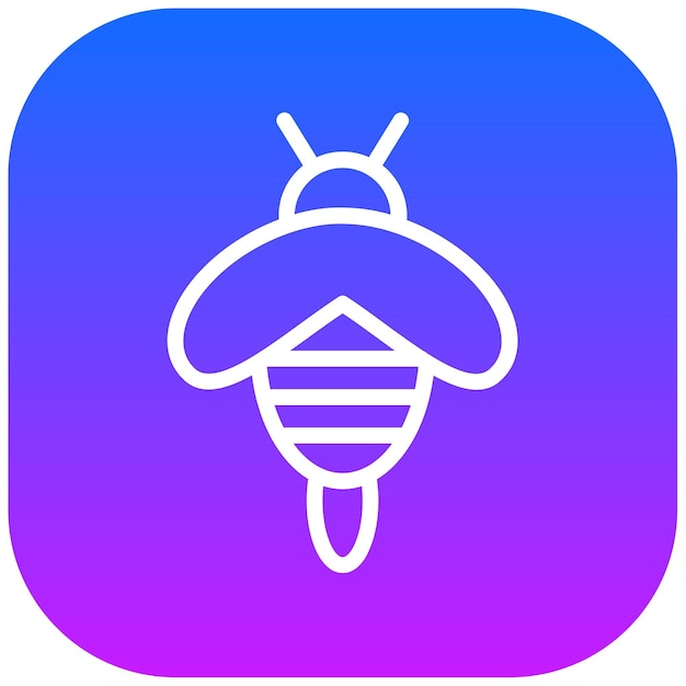 Ilustración vectorial de las abejas