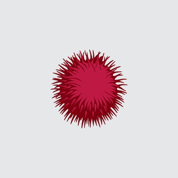 Vector ilustración vectorial abstracta de una esfera texturizada