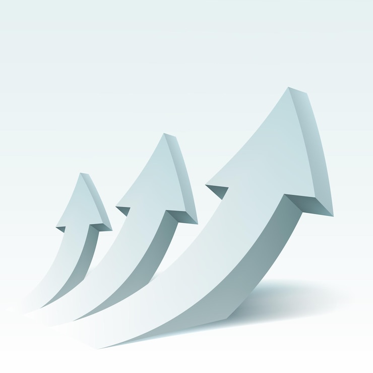 Vector ilustración vectorial abstracta con flechas y lugar para texto