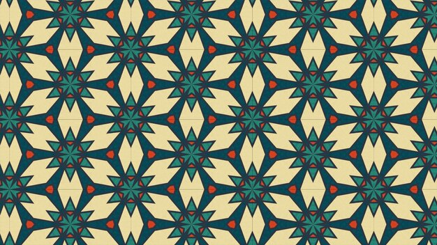 Ilustración vectorial abstracta de formas geométricas Patrón sin costuras