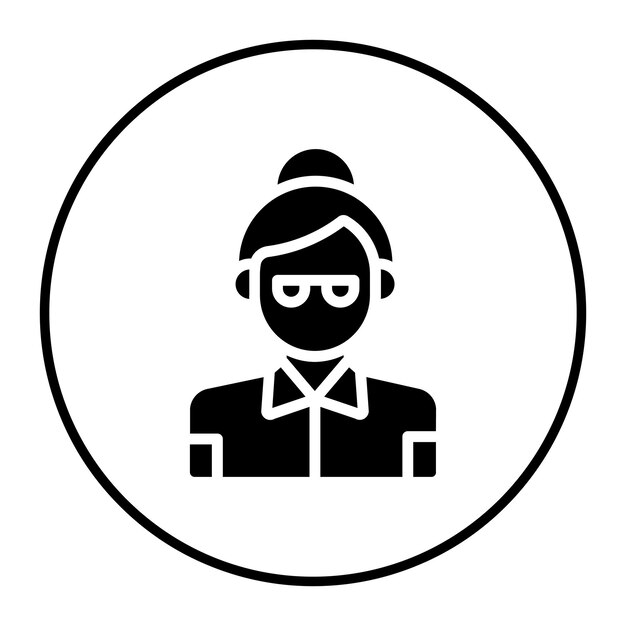 Ilustración vectorial de la abuela