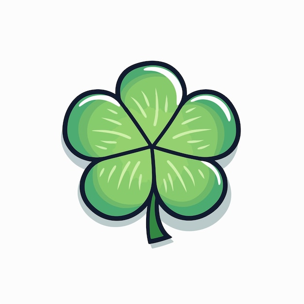 Vector ilustración vectorial de los accesorios de san patricio