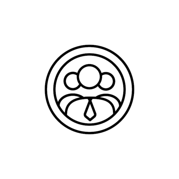 Ilustración vectorial de las acciones del icono de contacto