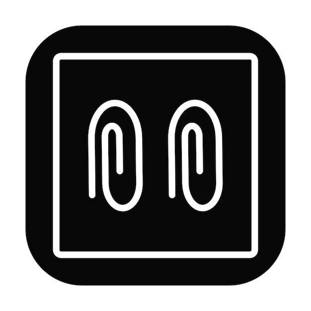 Ilustración vectorial de los adjuntos