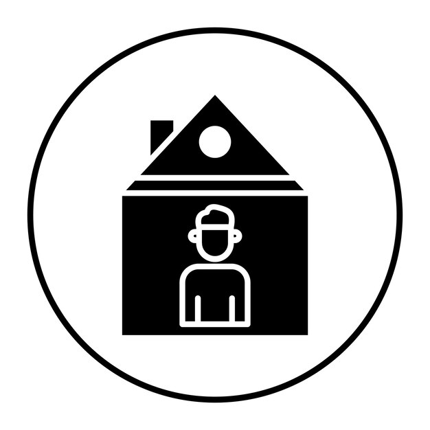 Ilustración vectorial del administrador de propiedades