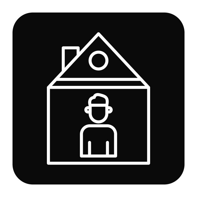 Ilustración vectorial del administrador de propiedades