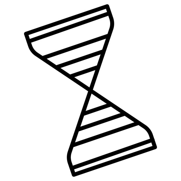 Ilustración vectorial del ADN