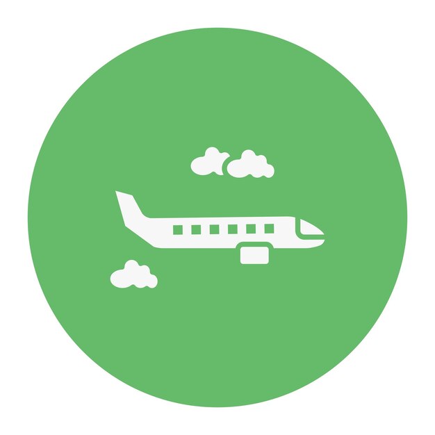 Ilustración vectorial de las aeronaves