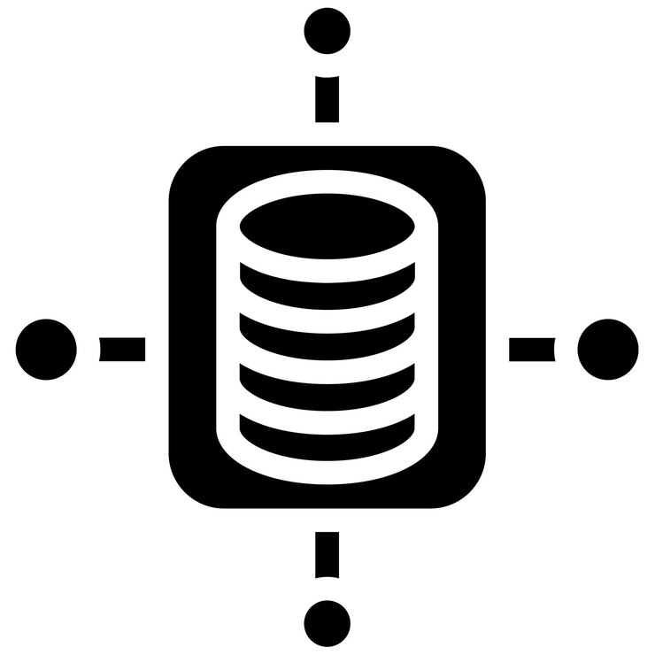 Vector ilustración vectorial de agregación de datos