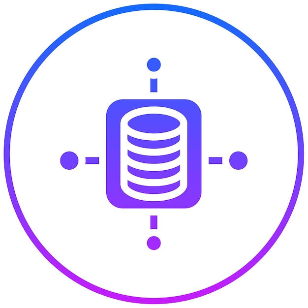 Ilustración vectorial de agregación de datos