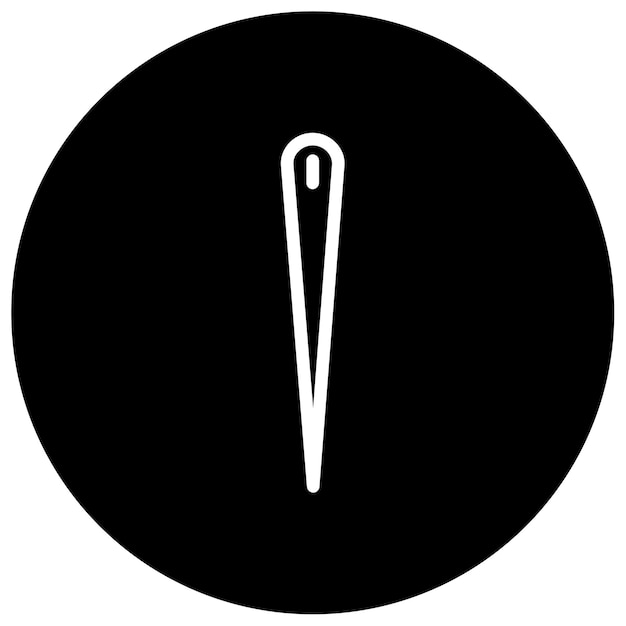 Ilustración vectorial de agujas