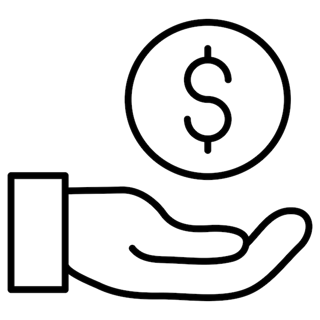 Ilustración vectorial para ahorrar dinero