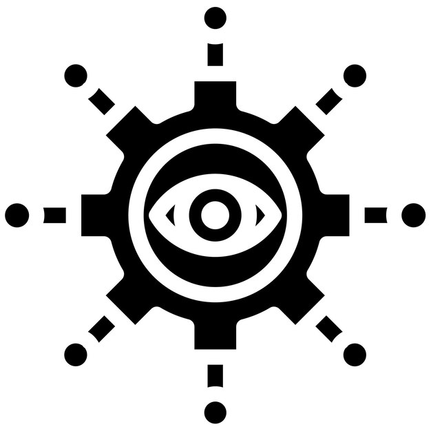 Ilustración vectorial de ajuste de ojos