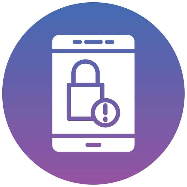 Ilustración vectorial de las alarmas de acceso