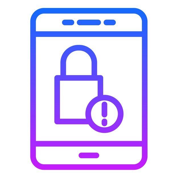 Ilustración vectorial de las alarmas de acceso