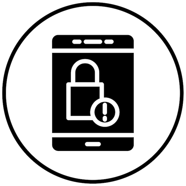 Ilustración vectorial de las alarmas de acceso