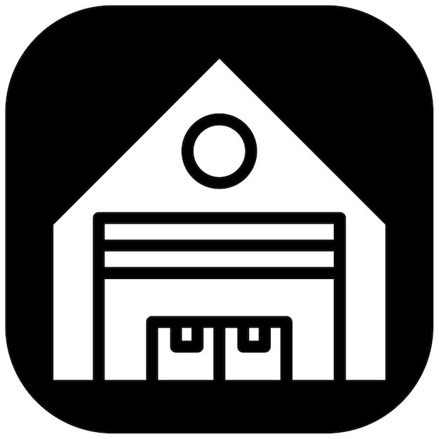 Ilustración vectorial del almacén