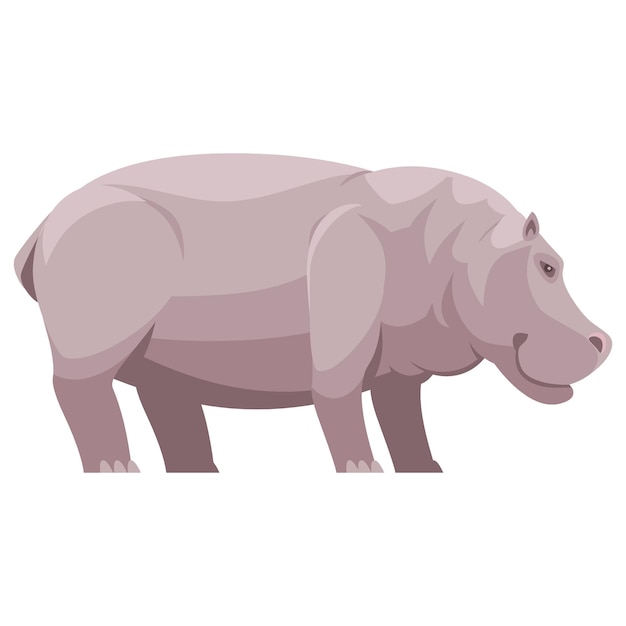 Ilustración vectorial de animales salvajes