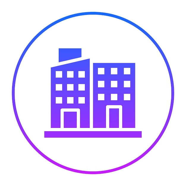 Ilustración vectorial de apartamentos