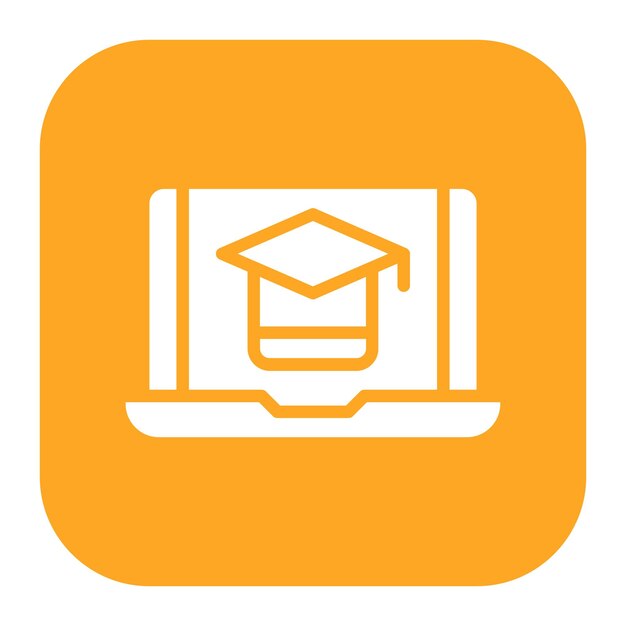 Ilustración vectorial de aprendizaje en línea
