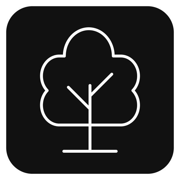 Ilustración vectorial del árbol