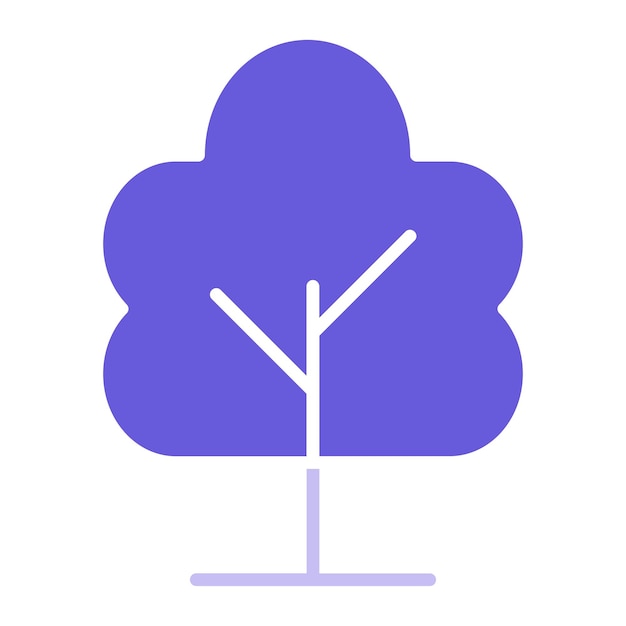 Ilustración vectorial del árbol