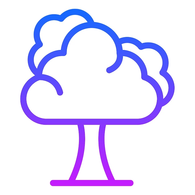 Ilustración vectorial del árbol