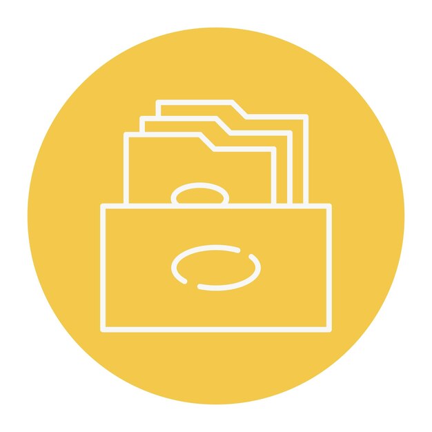 Ilustración vectorial de archivo