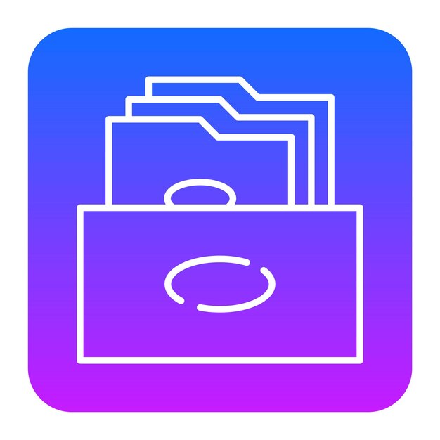 Ilustración vectorial de archivo