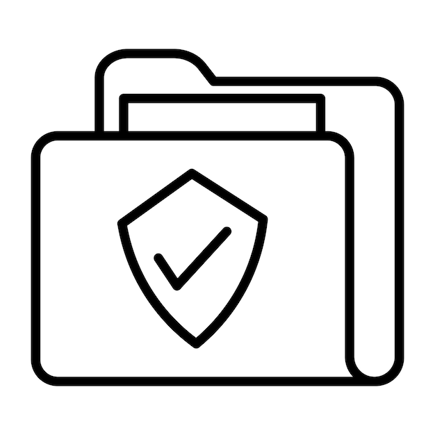 Ilustración vectorial de archivos