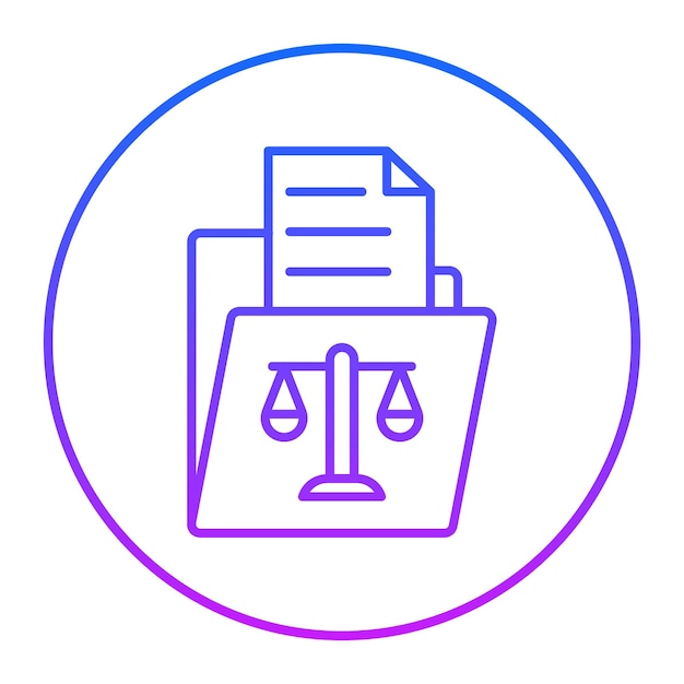 Ilustración vectorial de archivos