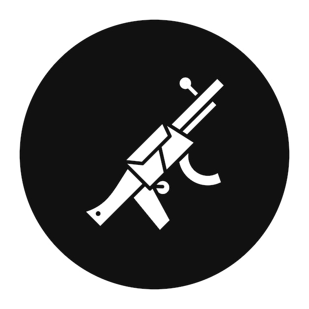 Ilustración vectorial de las armas
