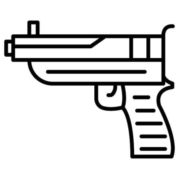 Ilustración vectorial de las armas