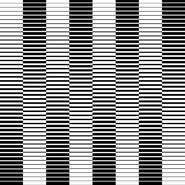 Ilustración vectorial de arte de patrones geométricos abstractos