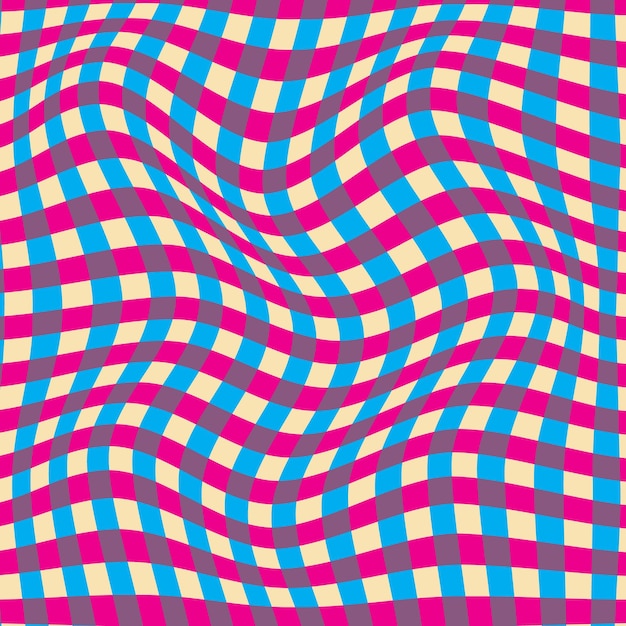 Ilustración vectorial de arte de patrones geométricos abstractos