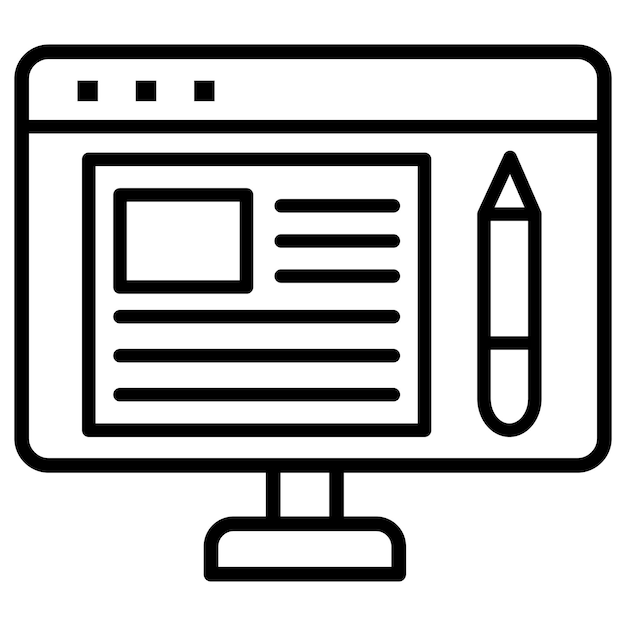 Ilustración vectorial del artículo