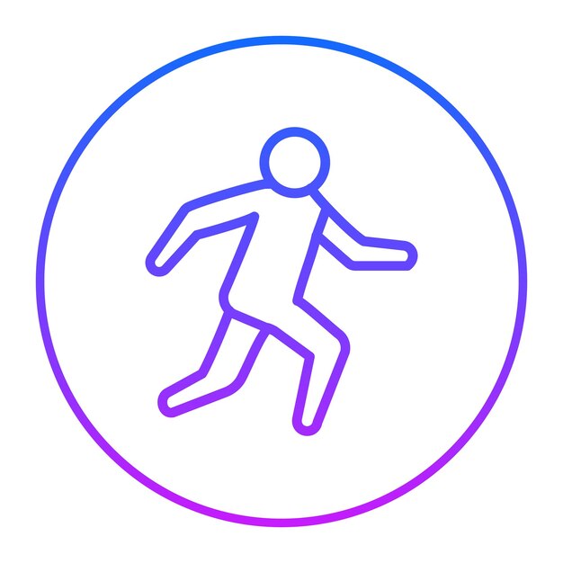 Ilustración vectorial de atletismo