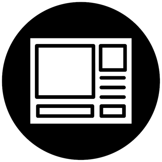 Ilustración vectorial de Atm