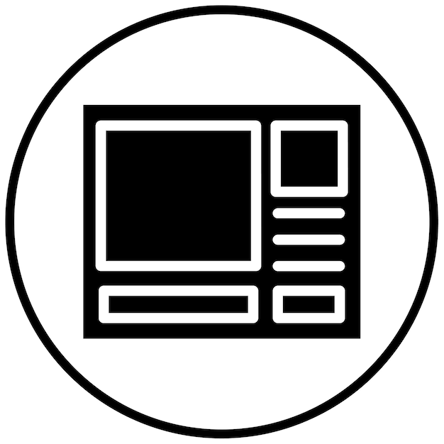 Ilustración vectorial de Atm