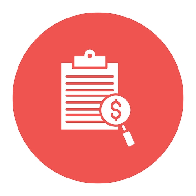 Ilustración vectorial de auditoría