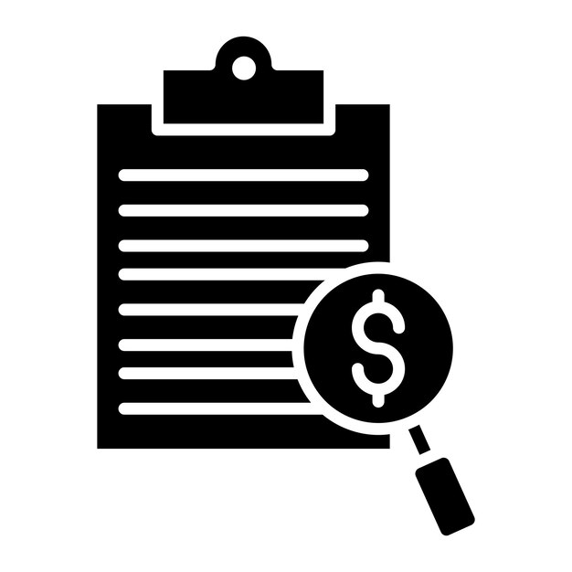 Ilustración vectorial de auditoría