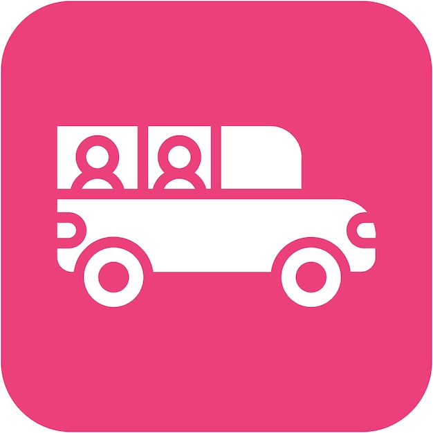 Ilustración vectorial de automóviles familiares